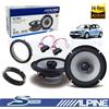 Alpine S2-S65 Casse Altoparlanti posterior Coassiali 165mm 240W per VW GOLF VI 6