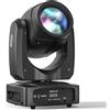 150W Mini Teste Mobili LED RGBW Moving Head Spot Beam DMX 18 Prisma Luce da