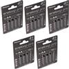 Panasonic 20x Panasonic Eneloop Pro Batterie Ricaricabili AA Mignon 2500mAh Pre-Caricate