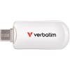 Verbatim Plectra Piastra USB-C Flash Drive Bianca 512GB 30231