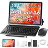 SVITOO Tablet, 10 Pollici, Android 16 con Tastiera, Penna, Custodia e Mouse, 20