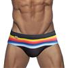 L-Peach Costume da bagno da uomo Boxer da nuoto spiaggia mare piscina slip sportivi pantaloncini A nero XXL