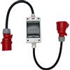 NWP Adattatore CEE da 32A 400V a 16A 400V per corrente forte - IP44 - con interruttore 3C16A - H07RN-F 5G2,5/5G4