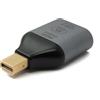 SYSTEM-S Adattatore USB 3.1 Tipo C femmina a Mini DisplayPort maschio Cavo DP 4K unidirezionale in grigio