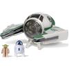 StarWars Star Wars Yoda Jedi Starfighter Astronave E Figura 8 Cm Argento Taglia Unica