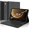 EtuiTab Custodia per tastiera compatibile con SAMSUNG GALAXY TAB S9 FE 10.9, modelli SM-X510 e SM-X516