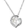 OIDEA Collana Farfalla Donna Argento 925 Mosaico Zircone Pendente Endless Love