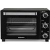 Orbegozo HOT 280 - Forno elettrico a convezione, 1500 W, capacità 28 l, temperatura regolabile, luce interna, timer 60 minuti, doppio vetro, resistenze in acciaio inox, vassoio e griglia