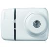 ABUS 589225 7525 W - Serratura per porta con cilindri esterno e interno per porte sottili, colore: Bianco