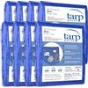 Kotap TRA-1216-08 - Telo in poliestere multiuso, 5 mm, 3,7 x 4,9 m, colore: Blu