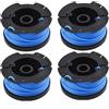 Daaxing 2/4/6 bobine di filo per decespugliatore, bobina e linea per FATMAX V20 18 V bobina e linea SFMCST933M, bobine e linee per decespugliatore (4 pezzi)