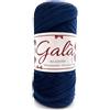 Generico FETTUCCIA Gala' Velluto per Borse E Accessori 200GR/42MT (Blu 048)