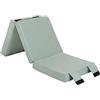Loft 25 Materasso Pieghevole a Z Bed Singolo 180x60cm, Sedie Divano a Cubo con Maniglia per il Trasporto, Sleepover Ospite Letto per Soggiorno e amera da Letto, Confortevole Futon (Verde Mare)