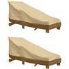 Classic Accessories Veranda Day Chaise Cover, Pebble