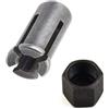Niceminiwall Dado di ricambio per modelli GD0600 906 (3 mm+dado) | Solida struttura in metallo, gamma di presa di 3 mm, adatta ai modelli, ideale per lavori di incisione fine
