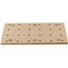 VRTYVEYBB 300x180x12mm MDF Board per 3018 CNC Router Griglia Scala | Griglia stampata in cm, per un posizionamento accurato, fori di serraggio flessibili, dimensioni 300x180x12mm