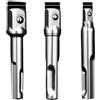 GLOBALHUT Adattatore per SDS Plus per Trapano 1/4 3/8 1/2 Pollici Adattatore(Three-Piece Set)