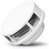 ESOYAWE Bocchetta Aerazione Per Scarico A Parete Esterna Scarico Cappa, 70 80 100 120 150 160 180 190 200 Mm Rotondi Tappo Griglia Aerazione In Acciaio Inox 304, Griglia Di Ventilazione