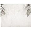 WallArena - Carta da parati fotografica - foglie 400x280 cm - Murale fotografico - Per soggiorno e camera da letto - Effetto 3D - con Colla - Beige botanico naturale