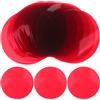 HOMOBABE Set di 20 filtri adesivi di colore rosso, 50 mm, per faretti LED, pellicola di correzione della luce a bagliore morbido e caldo, compatibili con plafoniere e lampade a sospensione, atmosfera