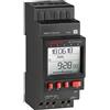 Müller Mueller SC18.10 easy - Timer digitale per guida DIN 12 V ACDC, 12 V/AC 16 A/250 V