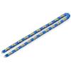 Viro - Catena Moto e Scooter, Sezione Semiquadra 5,7 mm, Lunghezza 60 cm | In Acciaio Speciale, Rivestita in Guaina Blu Antigraffio
