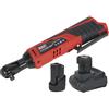 Sealey CP1202KIT Li-Ion cricchetto Drive kit con 2 batterie/caricabatterie e borsa, 12 V, rosso/nero, 3/20,3 cm