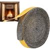 kivrimlarv Colla resistente al calore, sigillante ad alta temperatura per camini, , stufe a pellet, forte potere di tenuta, applicazione e adesione affidabile per la riparazione del riscaldamento domestico
