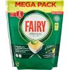 Fairy Pastiglie Lavastoviglie Original, Detersivo Piatti Limone, 62 Capsule 837 g
