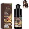 Wootapson Hair Dye Shampoo, 10 In 1 Shampoo Istantaneo per Capelli,Copre i capelli bianchi, colora in modo uniforme durante il lavaggio, donando un effetto naturale-Brown-100ML