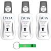 Beni Culinari Lycia - 3 deodorante Vapo Invisible Fast Dry, senza deodorante a gas, 0% macchie e aloni luminosi, deodorante da 75 ml + portachiavi Beni Culinari