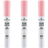 Essence Cosmetics essence VOLUME BOOSTER lash primer, mascara, bianco, volumizzante, primer, con oli, vegano, senza microplastiche, confezione da 3 (3x7 ml)
