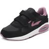 STRAPPO SOFT Scarpe Donna con Chiusura Chiusura a Doppio Pelle e Mesh | Sneakers casual senza lacci per passeggio e camminata, soletta rimovibile, suola 4,5 cm, scarpe sportiva ginnastica Nero 38