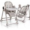 bebe2luxe SPLITY 3 in 1: seggiolone, dondolo, sedia a dondolo, tutte le opzioni (MP3, caricabatterie). BEIGE