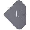 hauck Copertina Avvolgente per Ovetto 75x75 cm, Snuggle so Cosy Stone | Copertina avvolgente 75 x 75 cm | Ovetto, navicella, passeggino, Alpha Bouncer | Cinture a 3 e 5 punti | Stone