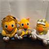 NESSUNA MARCA Final Fantasy Constellation Chocobo Peluche Set Leo Virgo Libra Etichette Nuovo