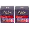 L'Oreal Paris L'Oréal Paris Crema Viso Notte Revitalift Laser X3, Azione Antirughe e Anti-Età, Pelle Ridensificata e e Rinforzata, Con Acido Ialuronico, Vitamina C e Pro-Retinolo, 50 ml (Confezione da 2)