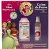 Corine de Farme Cofanetto Principesse Acqua Profumata Gel Doccia 150 ml | Acqua profumata, gel doccia e asciugamano - profumo di cocco e fragola - pelli sensibili - dai 3 anni