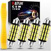 KATUR Lampadina C5W LED 39mm 1.54'' Canbus, 12V-24V 6000K Bianco C5W Festoon LED, 6411 6413 6423 6461 DE3425 DE3423, Illuminazione Interno Auto Plafoniera Bagagliaio Cortesia, 4pcs