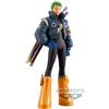 Figura da collezione THE GRANDLINE SERIES ONE PIECE RORONOA ZORO EGGHEAD 17 CM