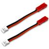VUNIVERSUM 2 adattatori per batteria Lipo JST maschio femmina a 2,0 PH 2 PIN 2 mm Micro JST maschio per 1 S cavo adattatore batteria Lipo per modellismo