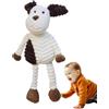 Generisch Peluche a strisce, adorabili, delicati, lisci | Bambola di peluche imbottito, morbido peluche da collezione, per ragazze, bambini, G 33 cm, Q