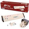 Star Oyun Aletleri Lux Plastik Okey - Set Rummikub in plastica | Plastik Okey Takimi, Rummy Set con pietre in melamina