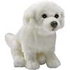Anima- Montagna dei Pirenei seduti, 30 cm Peluche, Colore Bianco, 1645
