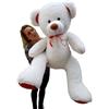 Velinda Grande Enorme Gigante Orsacchiotto Pupazzo di Peluche Regalo 160cm (Colore: Bianco-Rosso-b)