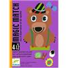 Djeco Magic Match Memory Card Game, Gioco di Carte per Bambini 4-12 Anni