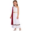 Vxuxlje Ragazza Vestito Toga Greca E Romana Antica Vestito Da Antica Dea Greca Romana Dio Greco Romano Vestire La Principessa Festa A Tema