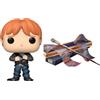 Confezione con figura Funko Pop e replica della bacchetta HARRY POTTER RON WEASL