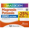 Marco Viti Massigen Magnesio e Potassio Zero Zuccheri 30 Bustine PROMO Integratore con Vitamine A C E