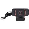 YUEHISY Webcam 1080P, HD, USB, Microfono, 125 Gradi, 30 FPS | Cancellazione del Rumore, Grandangolo, Riproduzione Plug-in, Desktop Portatile, Videochiamate, Lezioni Online